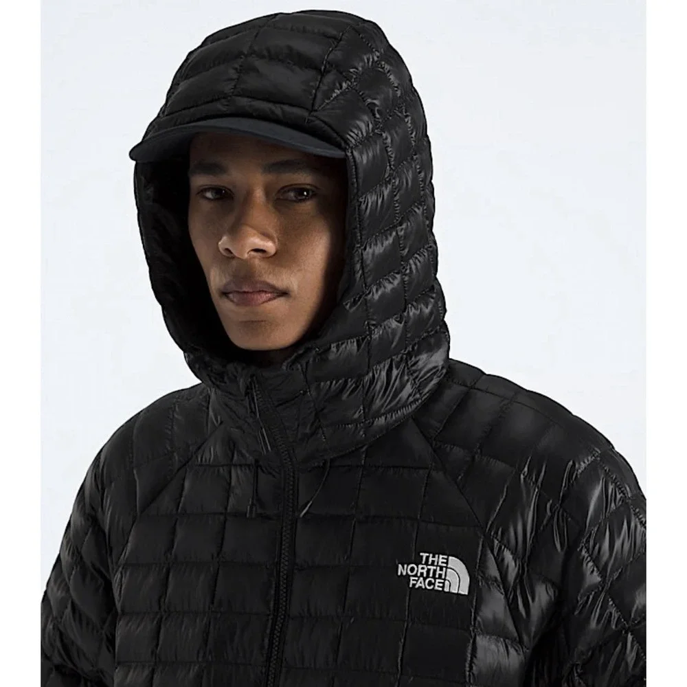 NEW The North Face Thermoball Hooded Jacket Black Men's XL NFOA8D1N $250 NWT